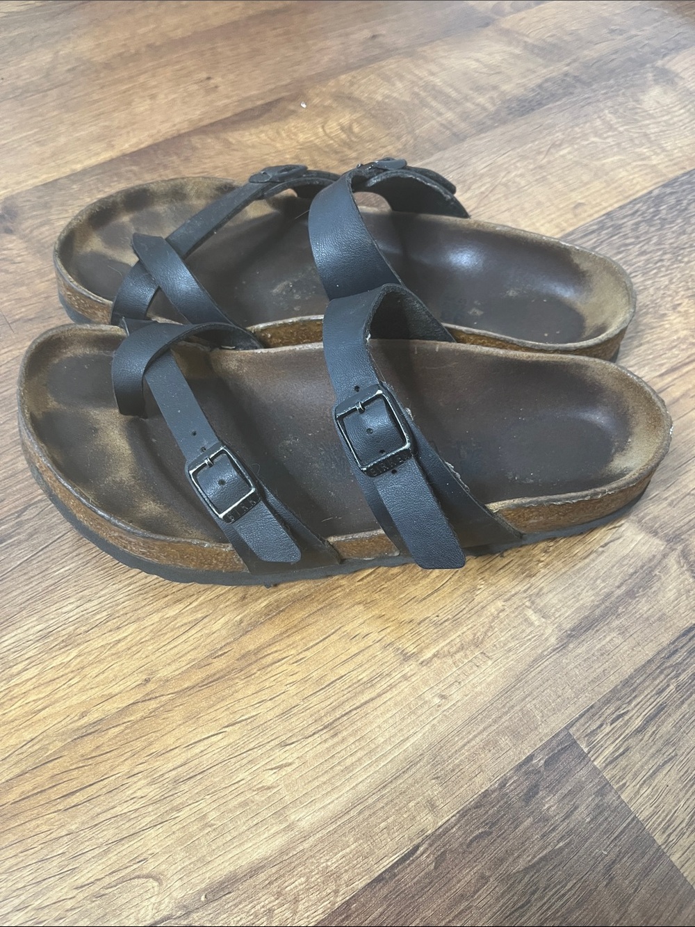 Birkenstock Mayari Sandals Black Size 7